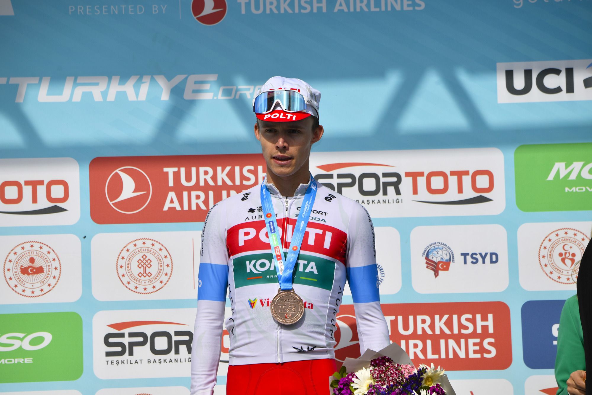 Polti Kometa takımı Türkiye podyumunda, kraliçe etabında üçüncü oldu
